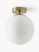Kleine plafondlamp Hitch van glas