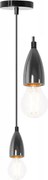 Plafondlamp Hanglamp Chroom Zwart APP357-1CP