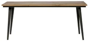 BePureHome Guild Houten Tafel Met Zwarte Poot 180x90 Cm - 180 X 90cm.