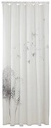 Sealskin Flow Douchegordijn 180x200 cm Polyester Zwart / Wit 800142