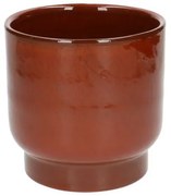 Bloempot'Mara', aardewerk, terracottaØ 13