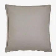 Vierkant Katoenen Kussen (40x40 Cm) Kerpen Grijs – Koel - Sklum