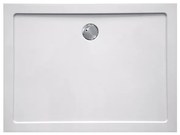Haceka Belice Douchebak - 120x80x4cm - rechthoek - composiet - glans wit 1159036