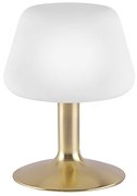 Tafellamp messing met opaal glas incl. LED en touch dimmer - Tilly Modern G9 rond Binnenverlichting Lamp