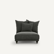 Bank in fluweel, Lazare