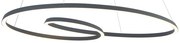 Scandinavische hanglamp zwart 110cm incl. LED 3-staps dimbaar - Circuit