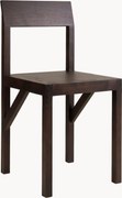 Eetkamerstoel Bracket van essenhout