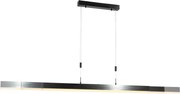 Moderne verstelbare hanglamp zwart incl. LED dimbaar - Lamba