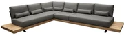 Robusto platform hoek loungeset 4 delig teak
