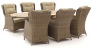 Intenso Milano/ROUGH-Y Ellips 240cm lounge-dining tuinset 7-delig