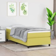 vidaXL Boxspringframe stof groen 80x200 cm