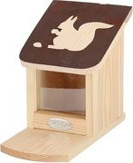 Esschert Design diapositief eekhoorn voederhuis - LxBxH: 14,9x25x20cm