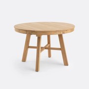 Ronde tafel, uitschuifbaar 4 - 8 personen, Zebarn