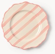 Handbeschilderde dinerborden Donald, set van 4