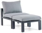 Lifestyle Garden Furniture Manuta Ligbed Aluminium Grijs