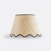 Lampenkap in raffiaØ35 cm, Dolkie