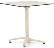 De Laan Projects Laan Marano Bistrotafel X Aluminium Taupe