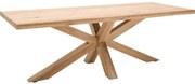 Goossens Eettafel Blade, Strak blad 180 x 90 cm 6 cm dik