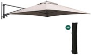Shadowline muurparasol 200x200cm