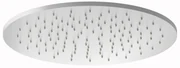 Plieger Roma hoofddouche 30cm geborsteld chroom