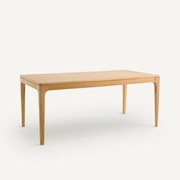 Uitschuifbare tafel in Eiken en eikenfineer, Sanara