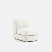 Modulaire fauteuil, reliëf stof, HOOVER