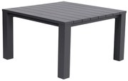 GI Cube lounge-/dining tuintafel 120x120 cm. - Antraciet OP=OP