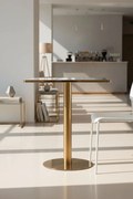 Tafel Firro Vierkant 70cm Goud
