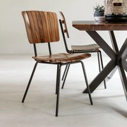 DTP Home Flare Eetkamerstoel Van Suar Hout