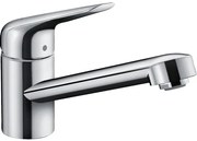 Hansgrohe M42 M4221-H100 1-gats keukenkraan CoolStart EcoClick m. 360° draaibare uitloop chroom 71809000