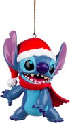 Kurt S. Adler - Disney© kerstornament - Stitch met kerstmuts - 10 cm