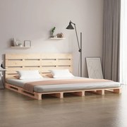 vidaXL Bedframe massief grenenhout 140x200 cm