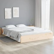 vidaXL Bedframe massief hout 120x200 cm