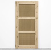 Schuifdeur Eikenhout Rotan Tofino 100x210