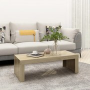 vidaXL Salontafel 110x50x35 cm spaanplaat sonoma eikenkleurig