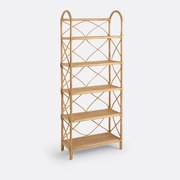 Wandrek in rotan, 5 legplanken, Malu