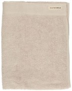Handdoek, Recycled katoen, Licht zand, 50 x 100 cm