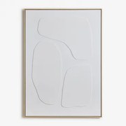 Handgeschilderd Decoratief Schilderij Met Helvon-reliëf 100 X 140 Cm & A - Sklum