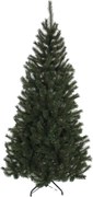 Kingston kunstkerstboom - 215 cm - groen - Diameter 117 cm - 767 tips - metalen voet