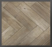 Keramisch Parket Visgraat 15x60 Cm Bruin Beige DC6