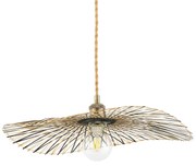 Luchtige hanglamp in bamboeØ50 cm, Ezia