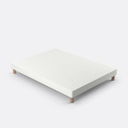 Witte boxspring met 14 latten