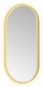Hotbath &More Oval spiegel ovaal 40x80cm geborsteld messing PVD