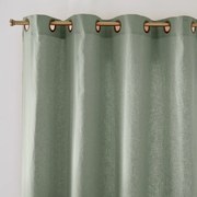 Gordijn in halflinnen met oogjes, Lincot