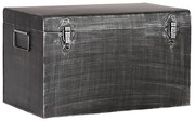 LABEL51 Opbergbox Vintage XL 60x40x35 cm antiekzwart