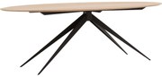 Goossens Excellent Eettafel Ferris, Ovaal 220 x 120 cm