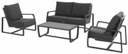 Taste by 4 Seasons Mauritius sofaset * Super Sale *  Loungeset    zwart weerbestendig