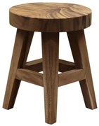 Boomstam krukje rond 4 poot 36x36xH46 cm