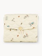 Aankleedmat Bicycles van biokatoen