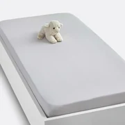 Hoeslaken babybed in effen jersey, Scenario